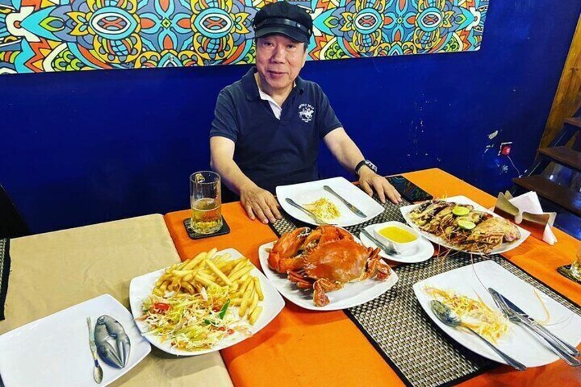 Seafood in Negombo