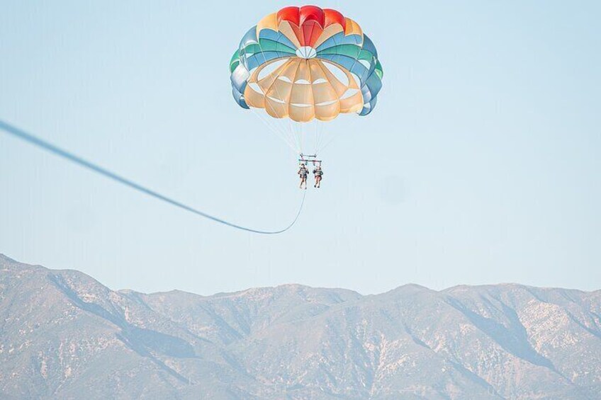 Parasail High Above the Santa Barbara Coast 