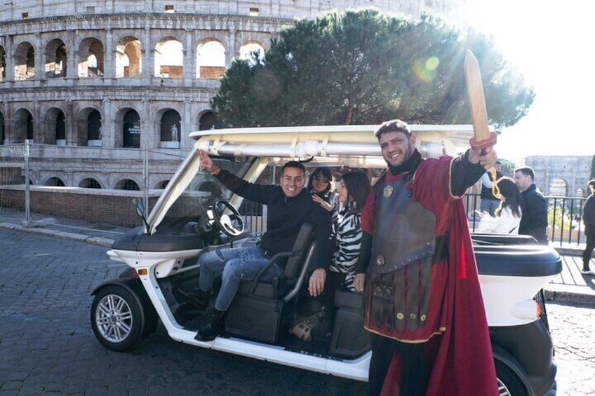 Private Golf Cart Tour in Rome Discover the Secrets of the Eternal City