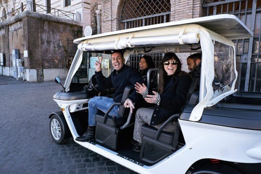 Private Golf Cart Tour in Rome Discover the Secrets of the Eternal City