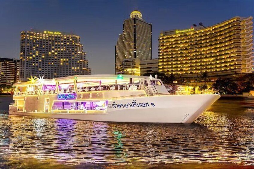 Chao Phraya Princess Sunset and Dinner Cruise