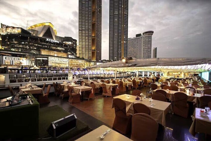 Chao Phraya Princess Sunset and Dinner Cruise