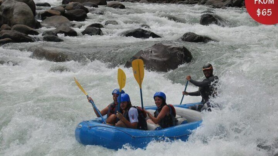 Costa Rica Pura Vida Rafting Sarapiqui River Class III-IV