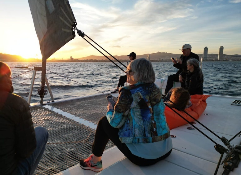 Picture 5 for Activity Barcelona Best Sunset Cruise in a Luxury Catamaran