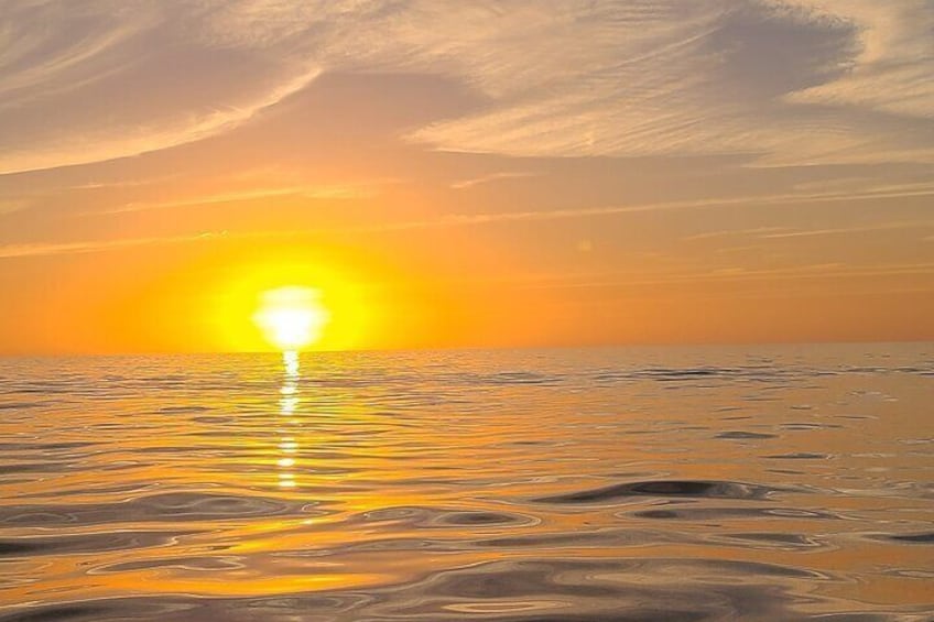 Sunset Cruise anyone? Nothing quite like seeing a sunset out on the water.