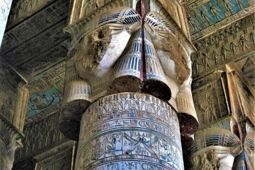 Private Full Day Guided Tour to Dendera and Abydos Temples