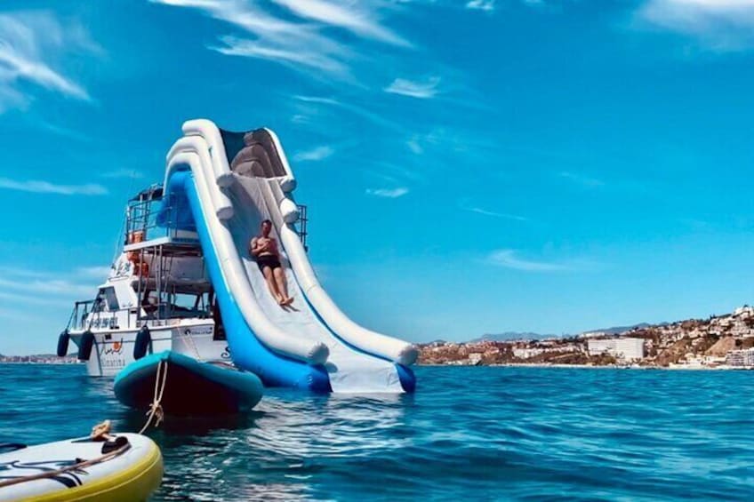 Private Boat Tour with Snorkel Slide and Activities