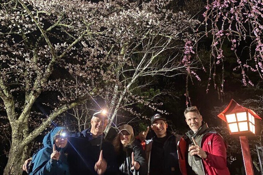 Private Night walk Tour at the foot of Mt. Fuji