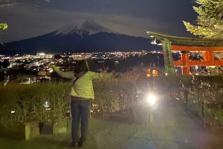 Private Night walk Tour at the foot of Mt. Fuji