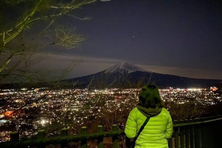 Private Night walk Tour at the foot of Mt. Fuji