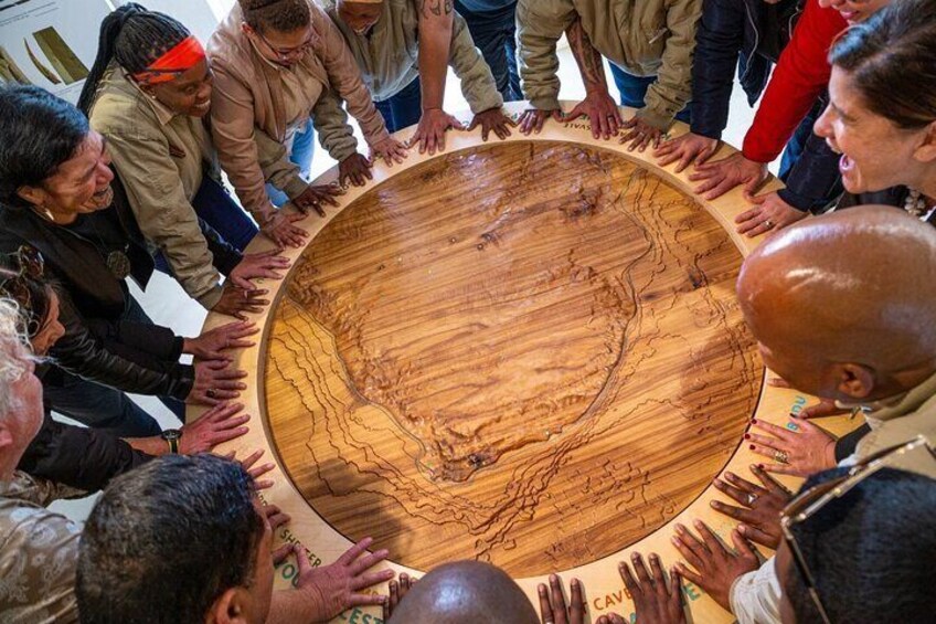 Historical San homeland explanation at Khwa Ttu
