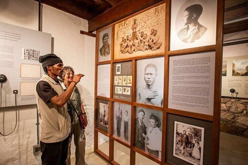 The experience will include a guided tour of the San Museum at Khwa Ttu!