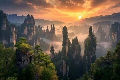 3 jours d'exploration de Zhangjiajie avec aventure