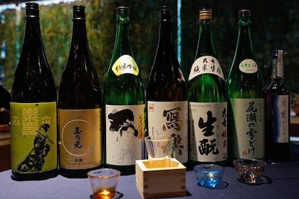 Japanese Sake Tasting at Shinjuku Sanchome