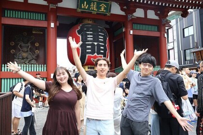 東京: Sensoji Temple & 街頭美食: 嚮導私人遊覽