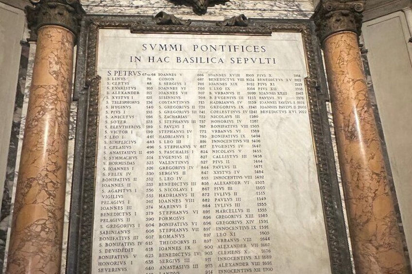 Saint Peter’s Basilica Tour BY Vatican Official Tour Guides