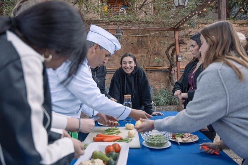 Berber Cooking Course with Visit to Souk Tnine Ourika