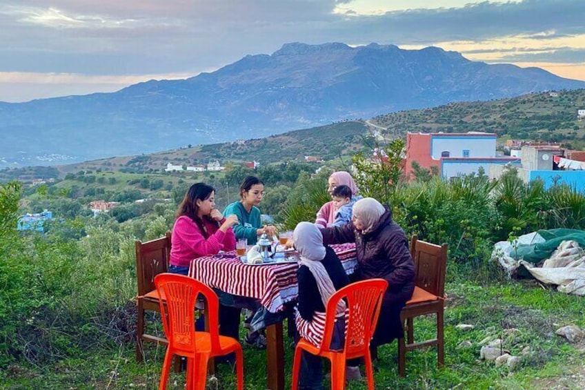 3 Days Tour from Tangier to Chefchaouen via Akchour with Meals