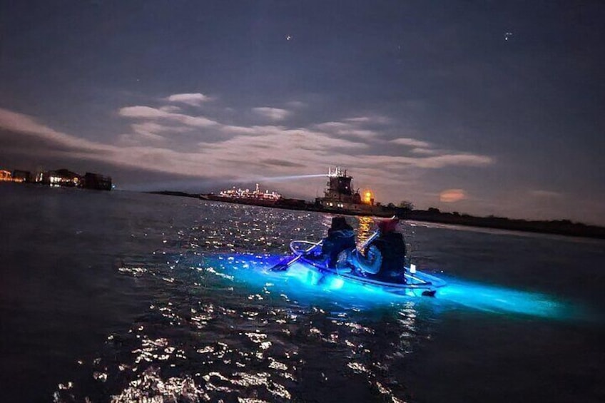 glowing kayak tour rockport