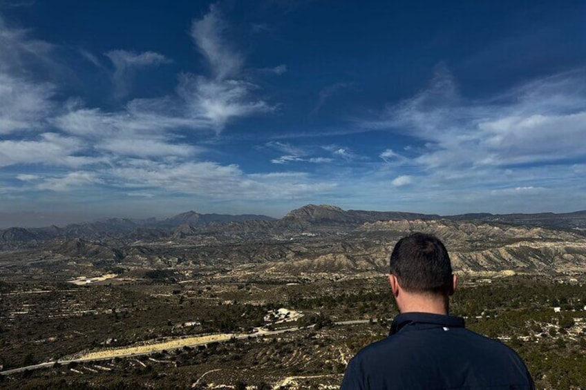 Panoramic views from outside