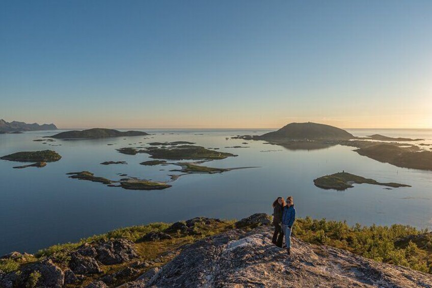 Midnight fjord tour