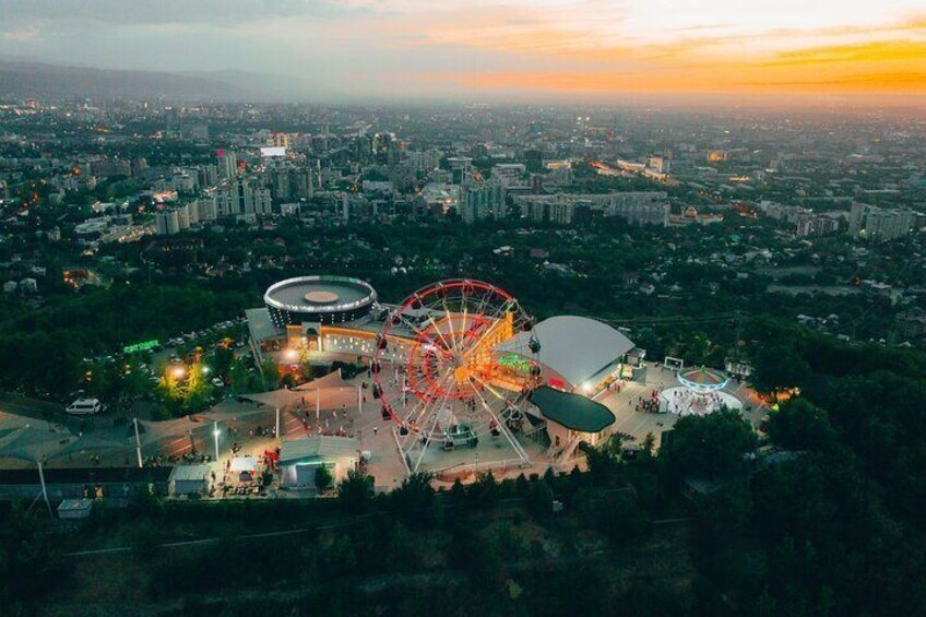Almaty City Tour Green Bazaar Iconic City Routes and Kok Tobe