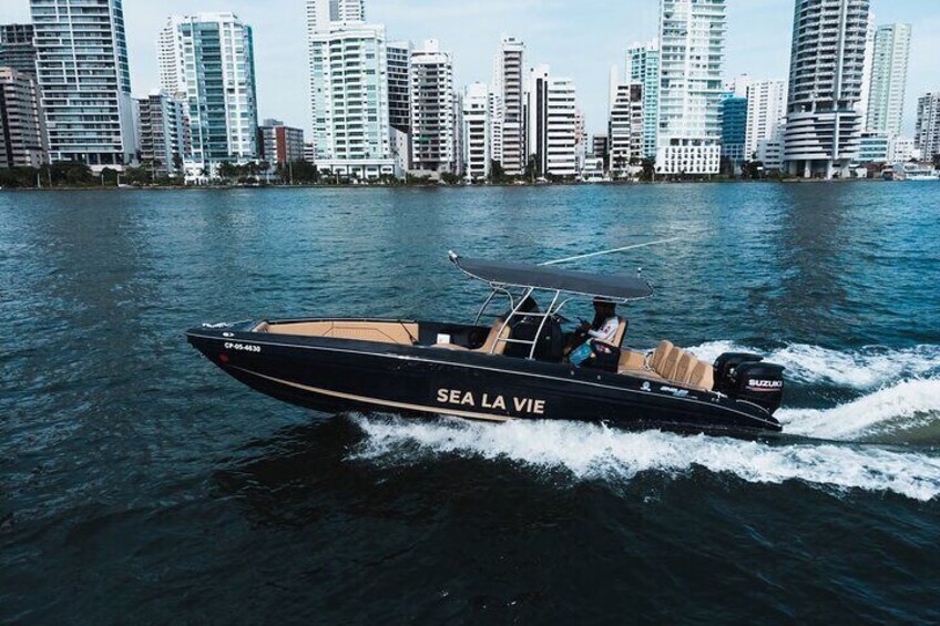 Boat Rental To The Rosario Islands Up To 10 People