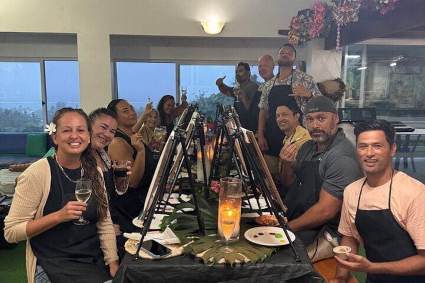 Paint Your Partner Paint & Sip Class