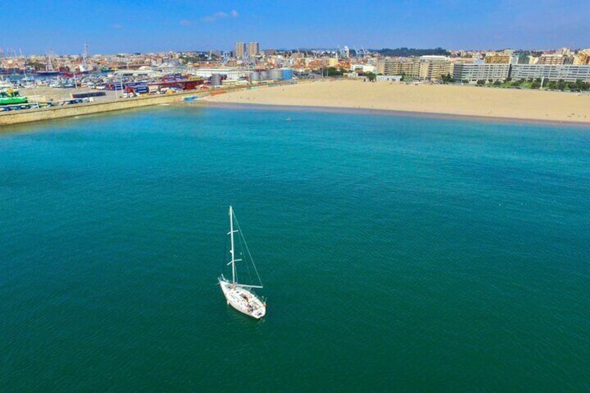 Private Porto Sailing Yacht Sunset Sightseeing Tour 
