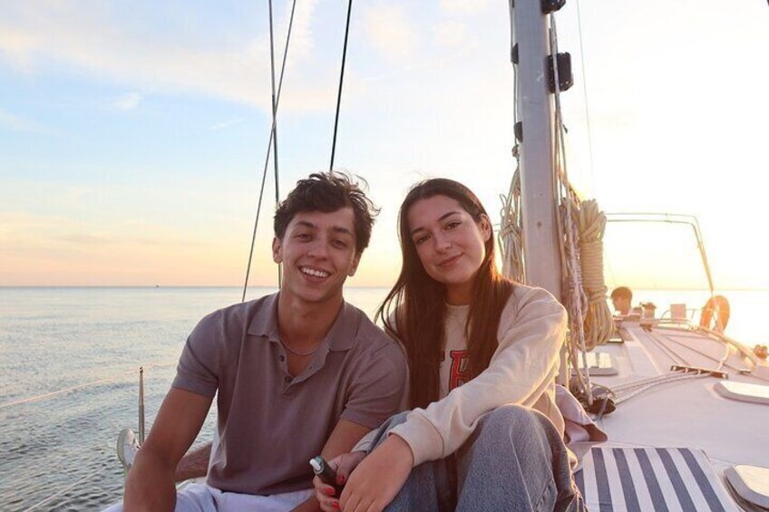 Private Porto Sailing Yacht Sunset Sightseeing Tour