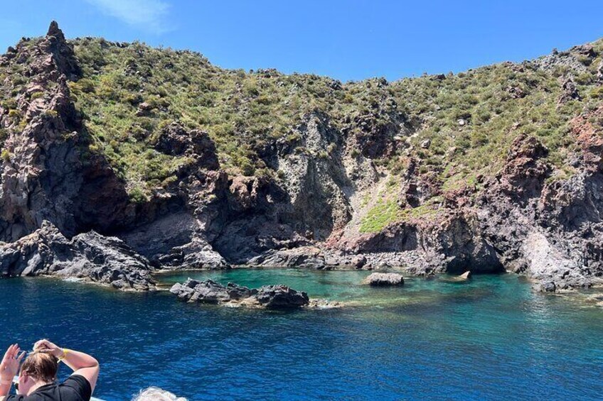 Lipari Stromboli volcano