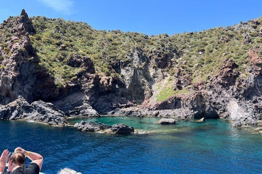 Lipari Stromboli volcano