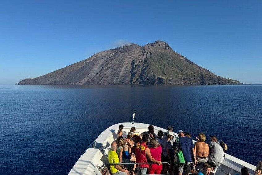 Lipari Stromboli volcano