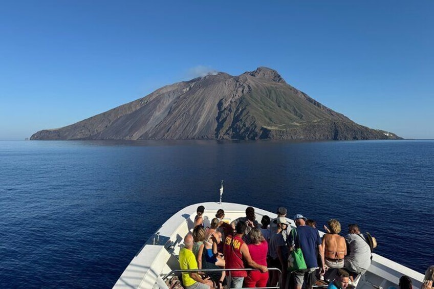 Lipari Stromboli volcano