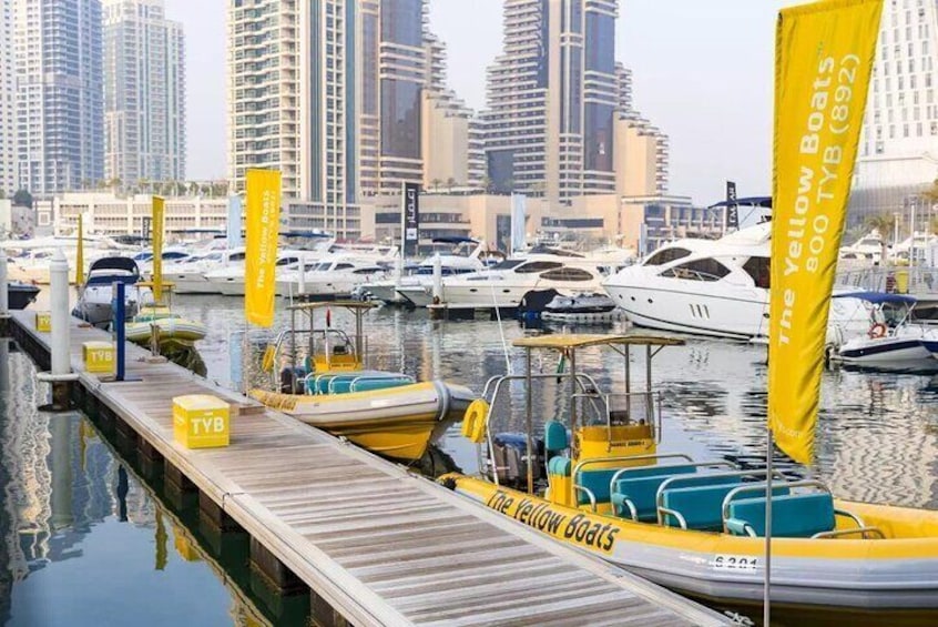 Dubai 60-Min Yellow Boat Tour