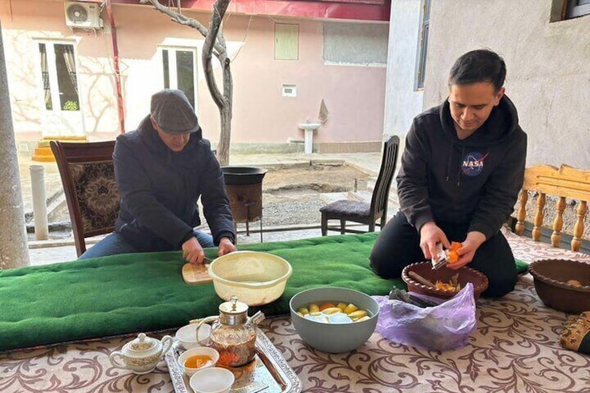 Plov Cooking Class at Local Uzbek House