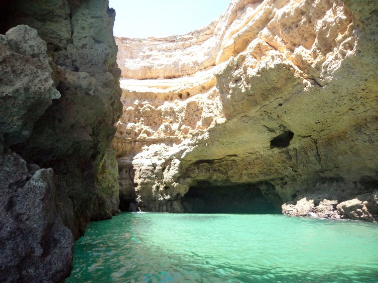 Day view of the Algarve Coastline
