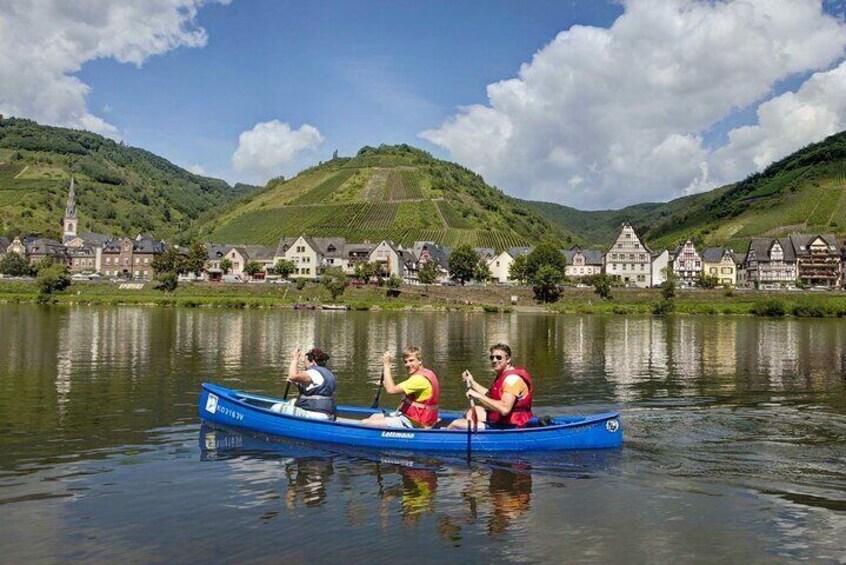 By canoe to the winemaker from to Cochem Private Tour