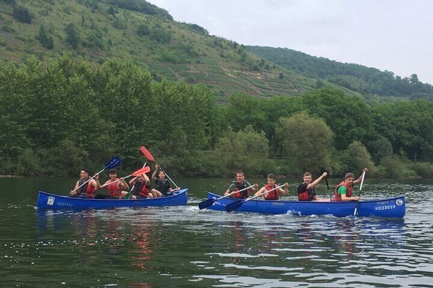 By canoe to the winemaker from to Cochem Private Tour