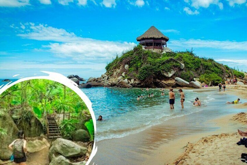 Full Tour of Tayrona Park with Swimming in Cabo San Juan