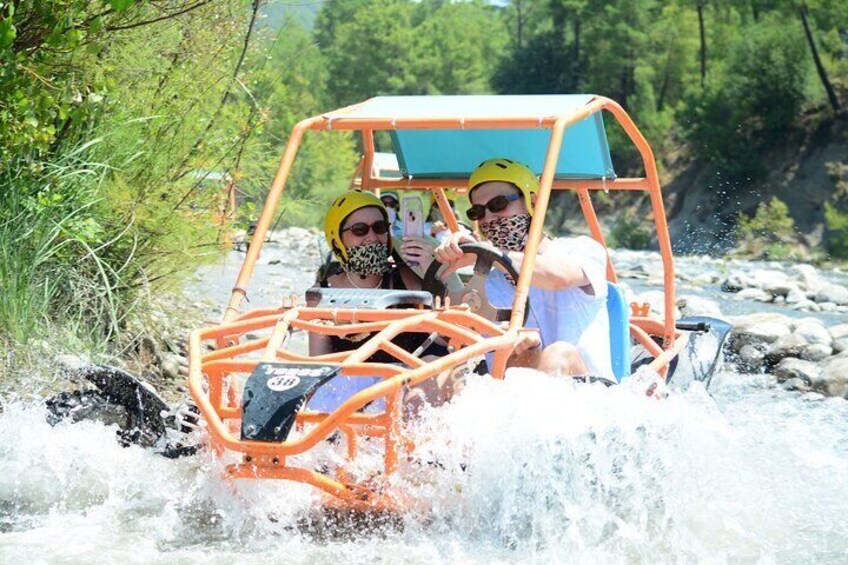 Alanya 4-in-1 Combo: Rafting, Jeep Safari, Zipline, Buggy Safari