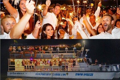 Fiesta Blanca Tour in San Andres with Buffet Dinner and Open Bar