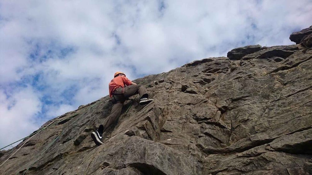 Picture 4 for Activity Llangollen: Rock Climbing and Abseiling Experience