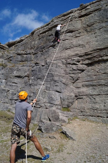 Picture 2 for Activity Llangollen: Rock Climbing and Abseiling Experience