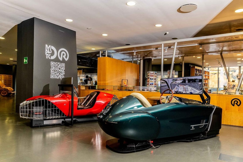 Turin: Vintage Car Simulators at MAUTO
