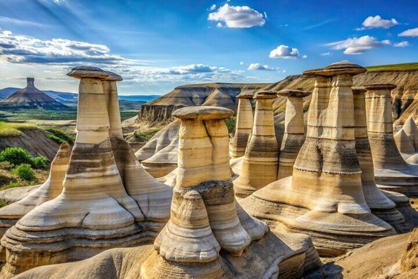 Drumheller Unique Landscape 