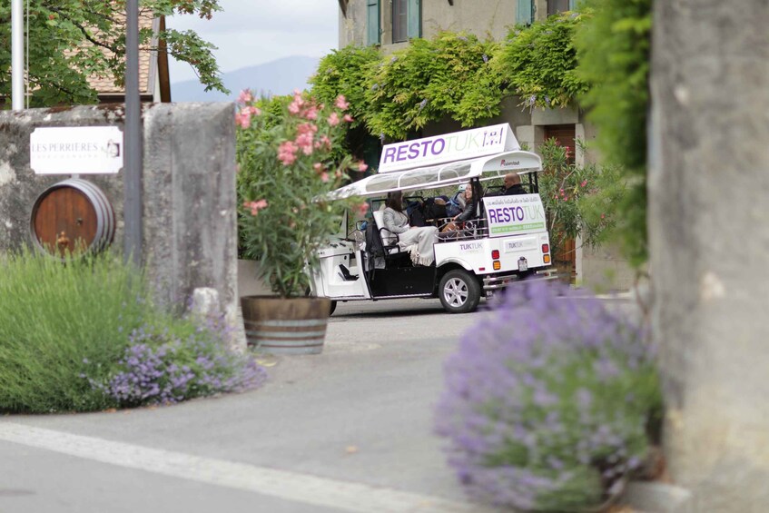 Picture 4 for Activity Geneva: Vineyard Tour & Wine Tasting by TukTuk