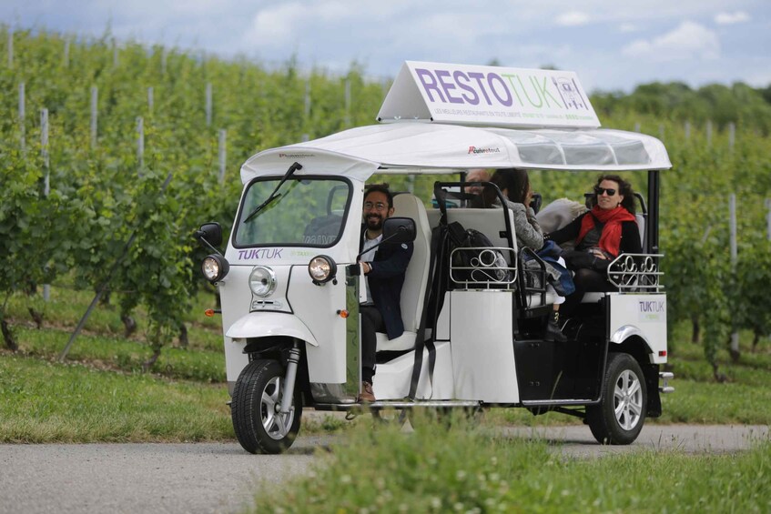 Picture 2 for Activity Geneva: Vineyard Tour & Wine Tasting by TukTuk