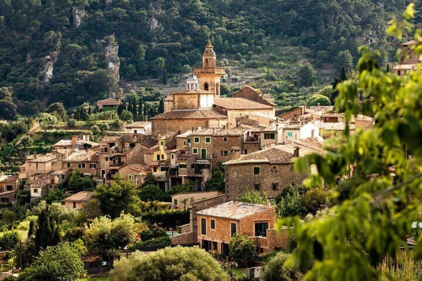Valldemossa village in the Tramuntana mountain range, World Heritage Site