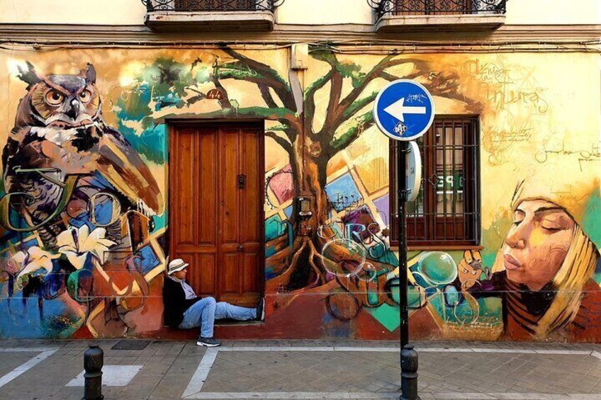 Painted house in Realejo
